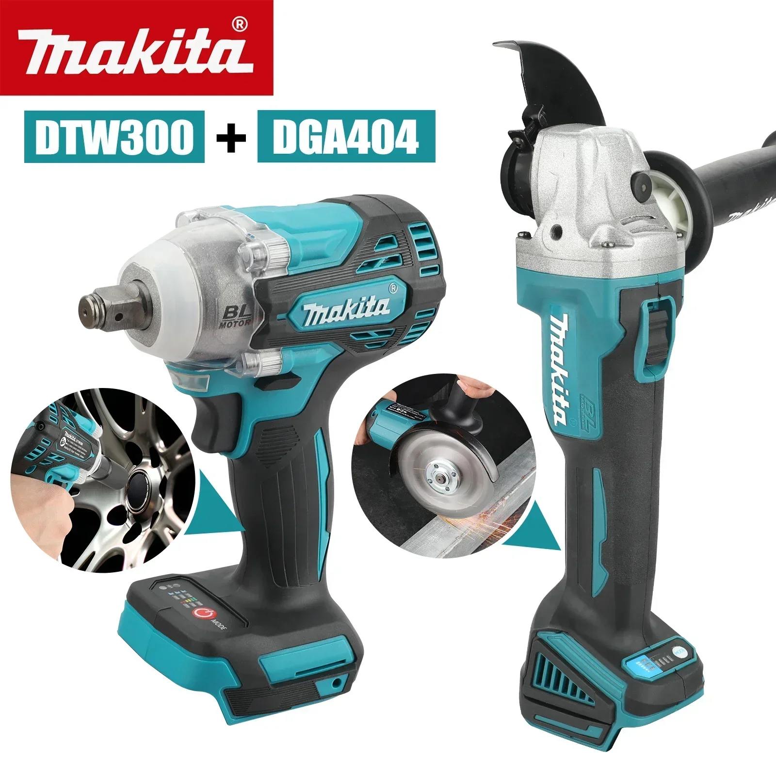 Makita DTW300 Or DGA404 Combo: - Makita Drill Dtw300 评论和价格