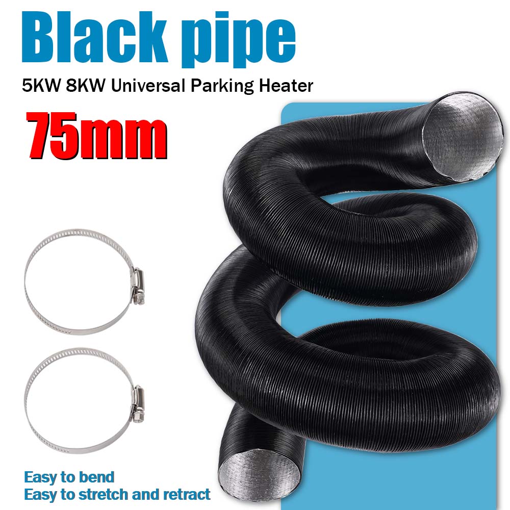 75mm Air Diesel Parking Heater - Flexible Hose Braided 评论和价格