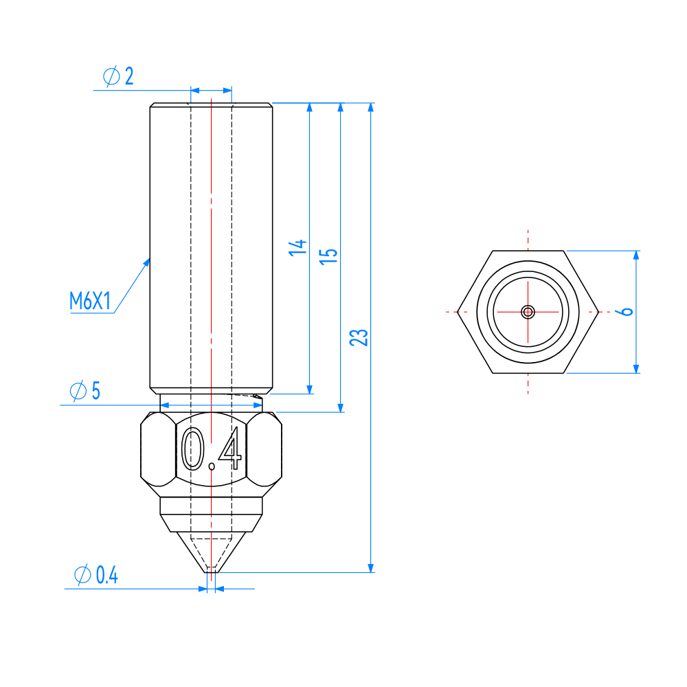 Nozzle For Creality K1 K1 Max  - Creality Printer K1 评论和价格