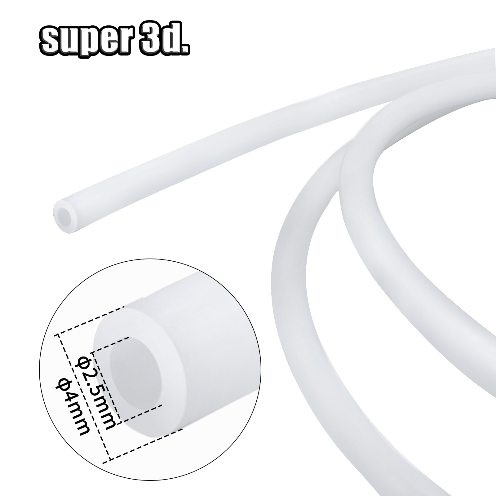 1/2/50M Bambu Lab PTFE Tube ID - Ptfe Tape Thread 评论和价格