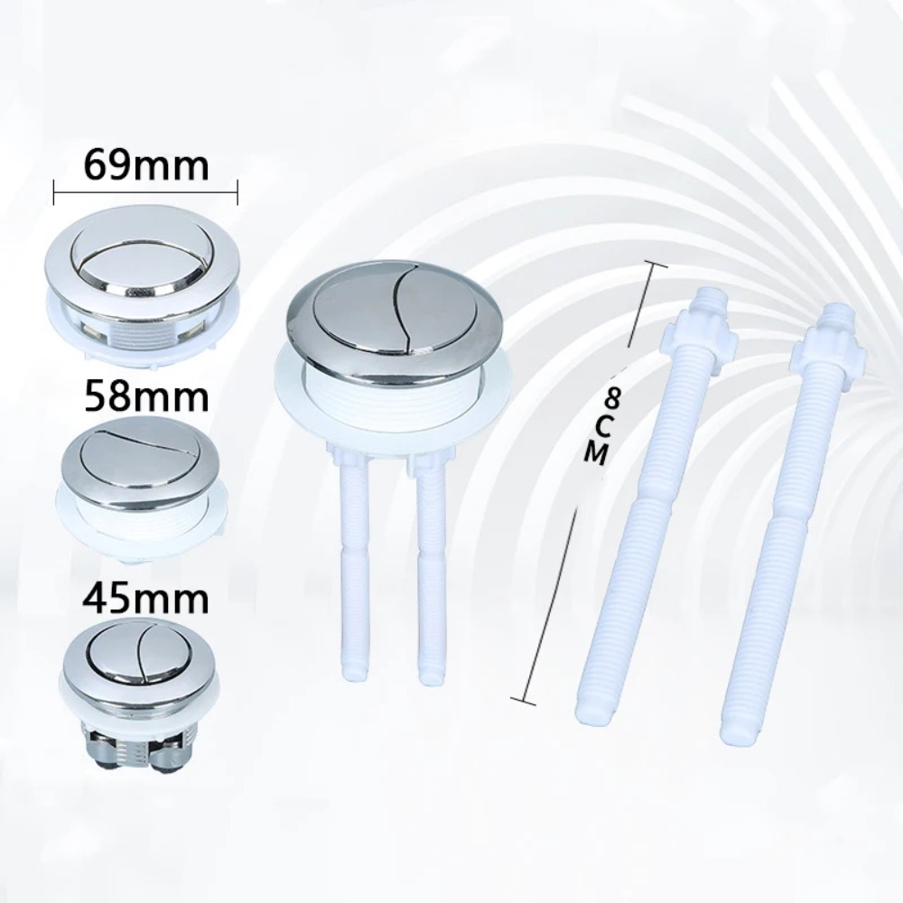 38/48/58MM Dual Push Button Un - Toilet Fill Valve 评论和价格